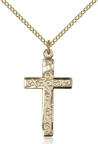 Gold Filled Cross Pendant