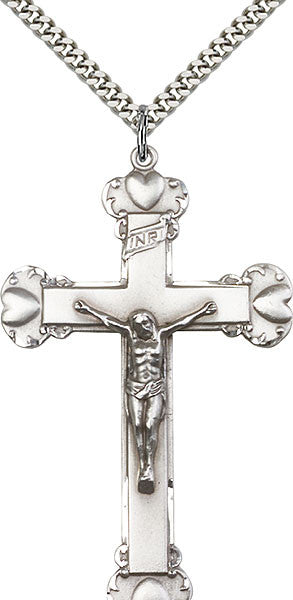 Sterling Silver Crucifix Pendant