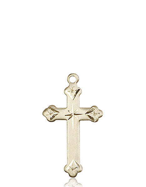 14kt Gold Cross Medal