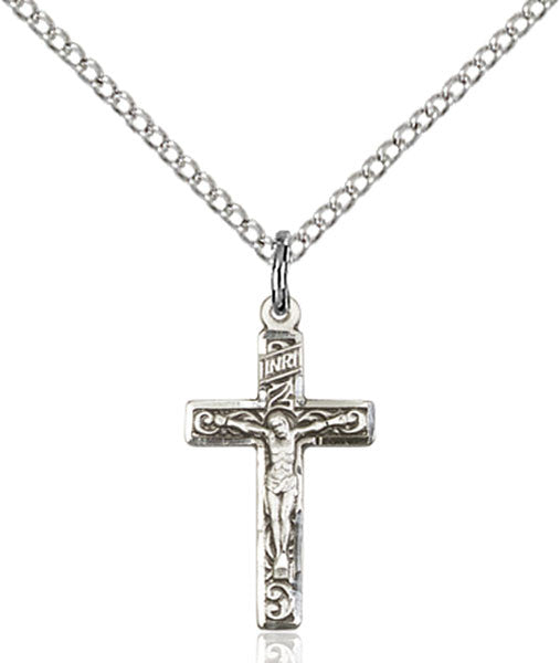 Sterling Silver Crucifix Pendant