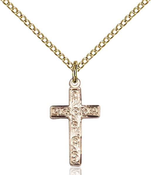 Gold Filled Cross Pendant