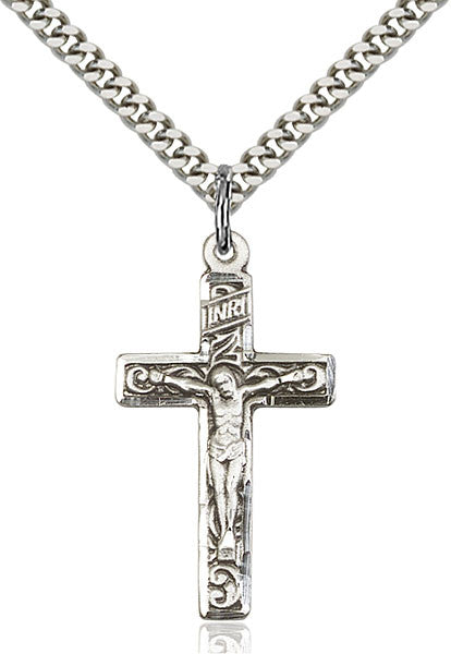 Sterling Silver Crucifix Pendant