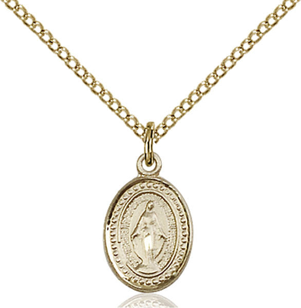 Gold Filled Miraculous Pendant