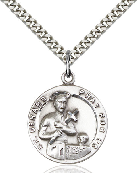 Sterling Silver St. Gerard Pendant