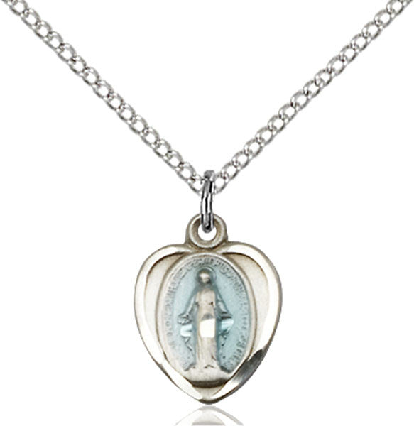 Sterling Silver Miraculous Pendant