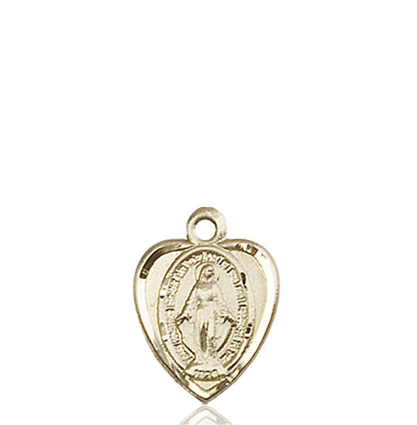 14kt Gold Miraculous Medal