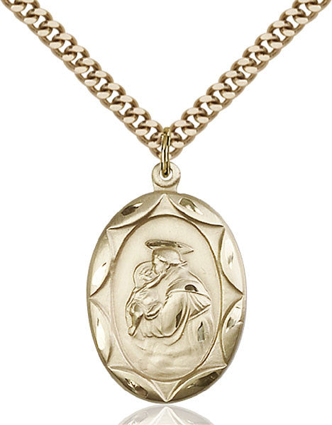 Gold Filled St. Anthony Pendant