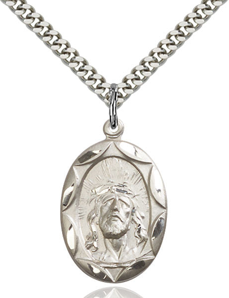 Colgante Ecce Homo de Plata de Ley