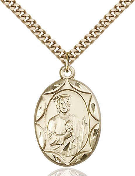 Gold Filled St. Jude Pendant