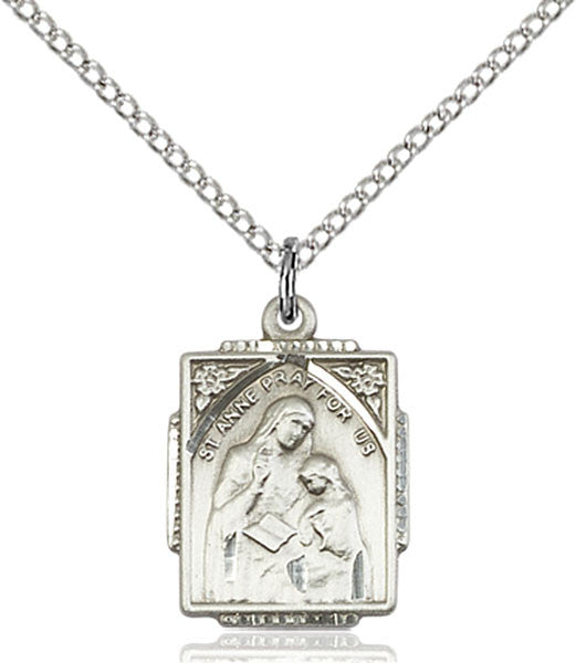 Sterling Silver St. Anne Pendant