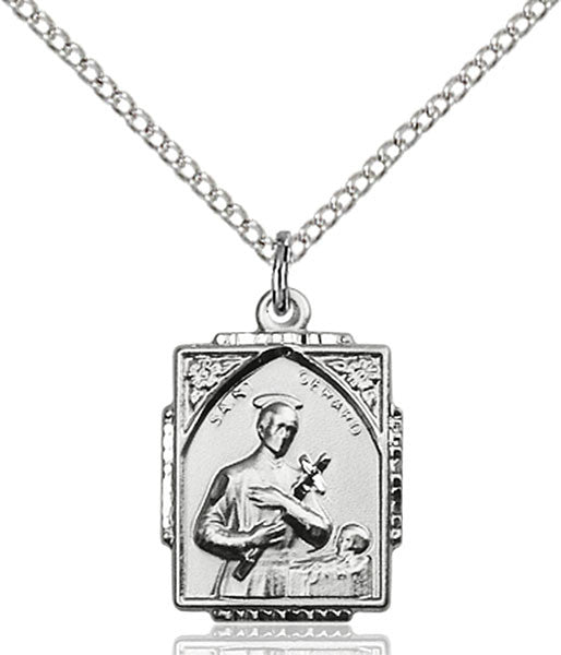 Sterling Silver St. Gerard Pendant