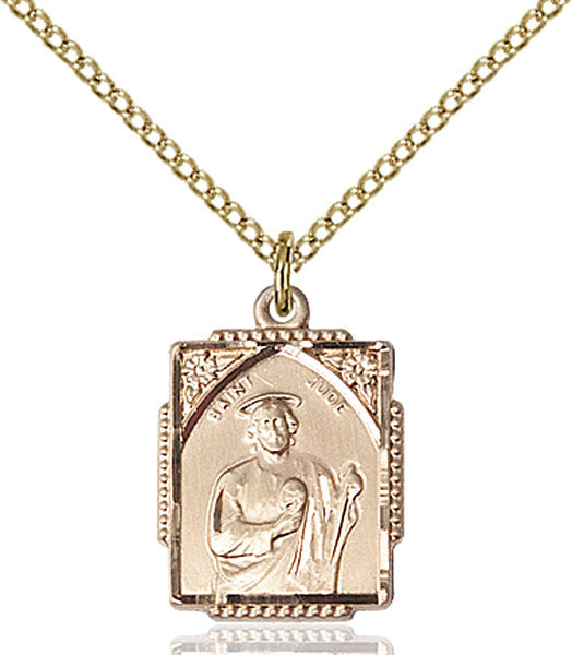 Gold Filled St. Jude Pendant