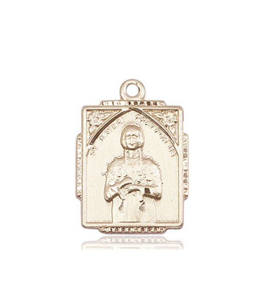 14kt Gold St. Kateri Tekakwitha Medal