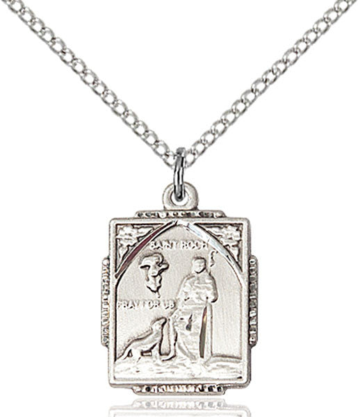 Sterling Silver St. Roch Pendant