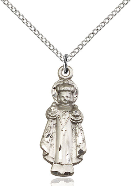 Sterling Silver Infant of Prague Pendant