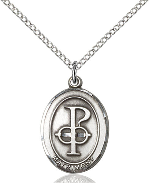 Sterling Silver Matrimony Pendant