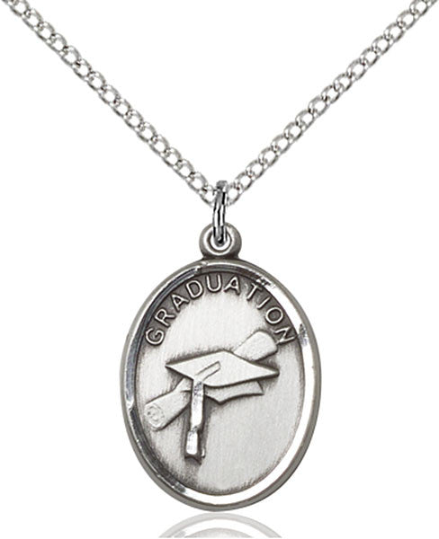 Sterling Silver Graduation Pendant