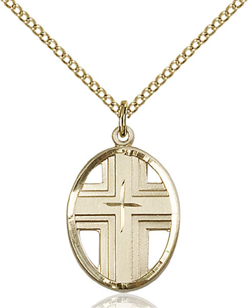 Gold Filled Cross Pendant