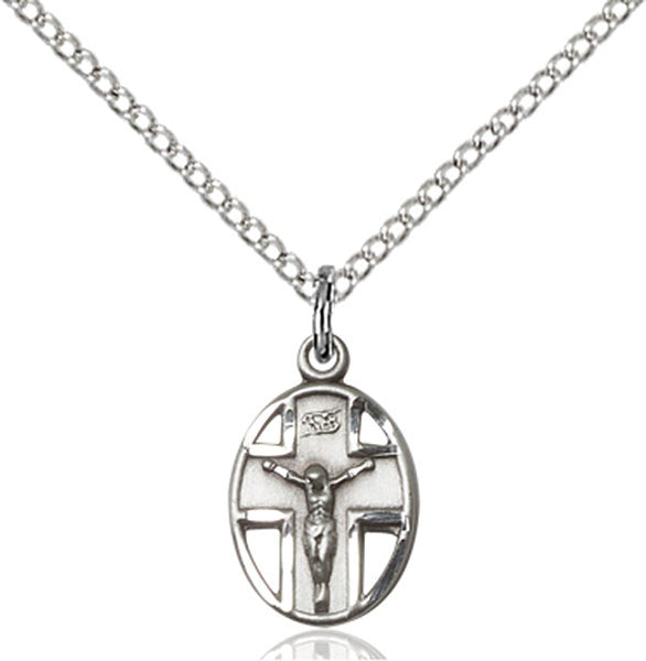 Sterling Silver Crucifix Pendant