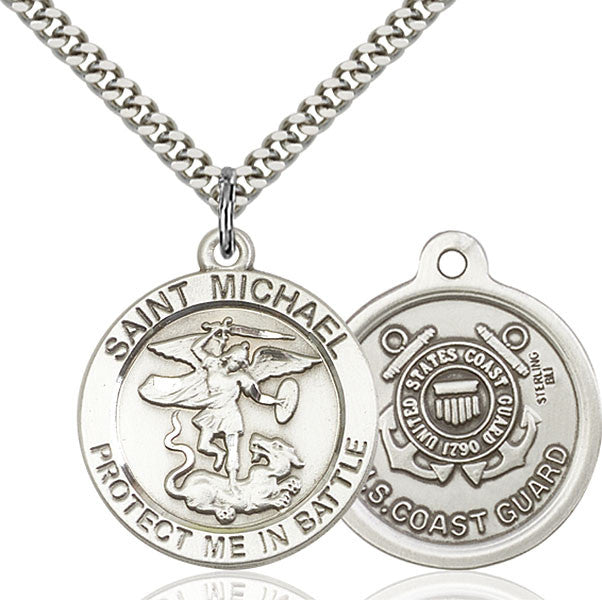 Sterling Silver St. Michael Pendant