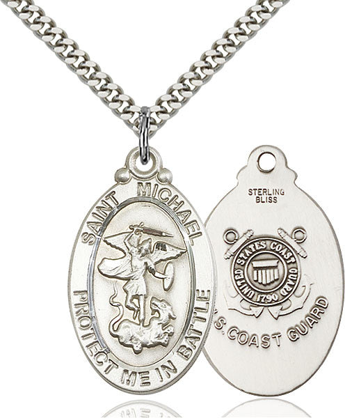 Sterling Silver St. Michael Pendant