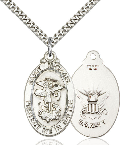 Sterling Silver St. Michael Pendant