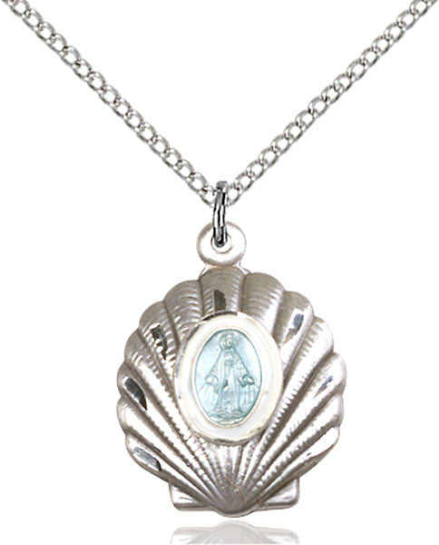 Sterling Silver Miraculous Pendant