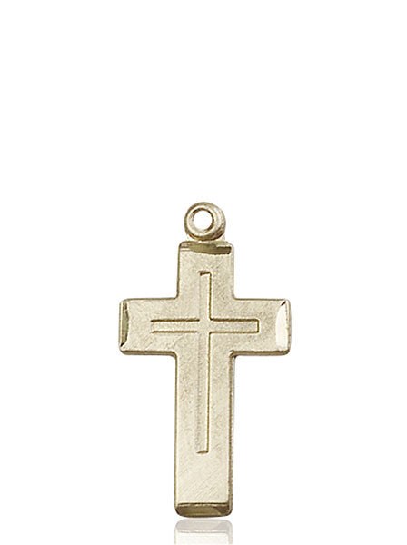 14kt Gold Cross Medal