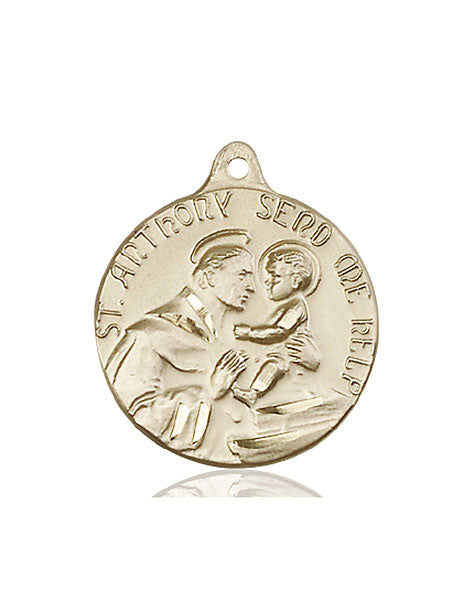 14kt Gold St. Anthony Medal