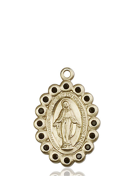 14kt Gold Miraculous Medal