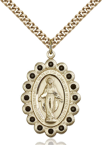 Gold Filled Miraculous Pendant