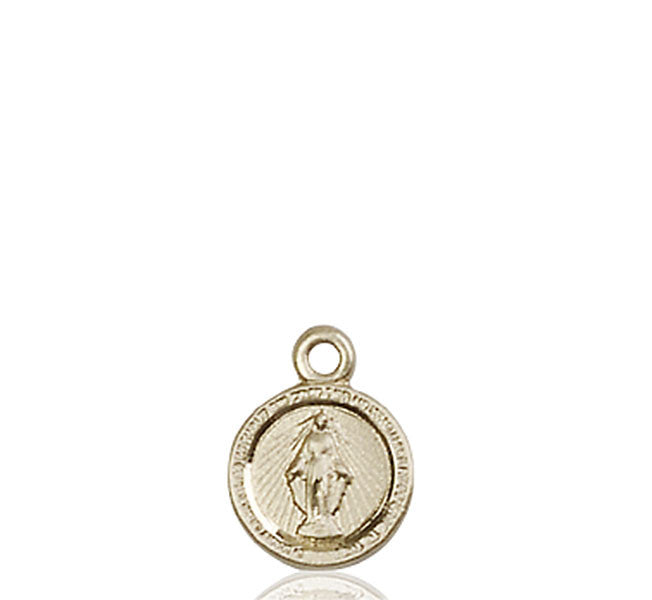 14kt Gold Miraculous Medal