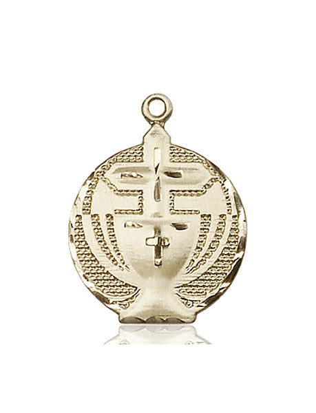 14kt Gold Communion Medal