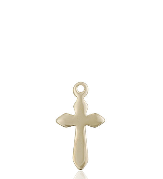 14kt Gold Cross Medal