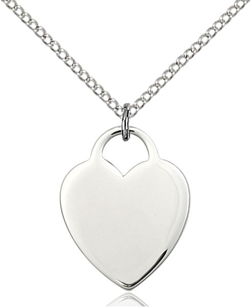 Sterling Silver Heart Pendant