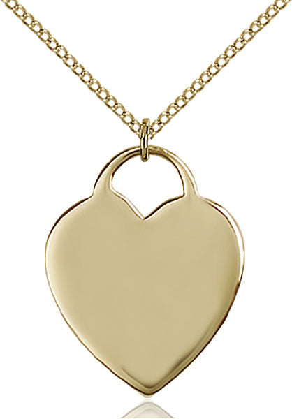 Gold Filled Heart Pendant