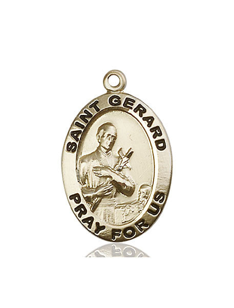 14kt Gold St. Gerard Medal