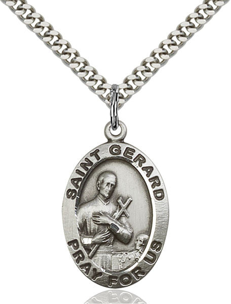 Sterling Silver St. Gerard Pendant