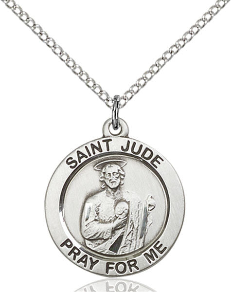 Colgante de plata de ley de San Judas