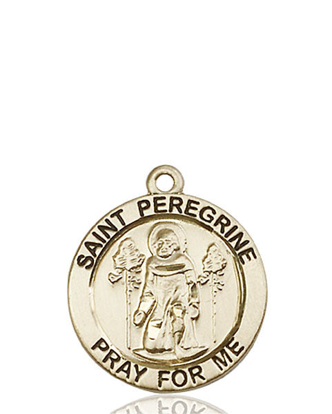 14kt Gold St. Peregrine Medal