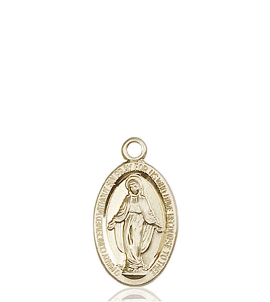 14kt Gold Miraculous Medal