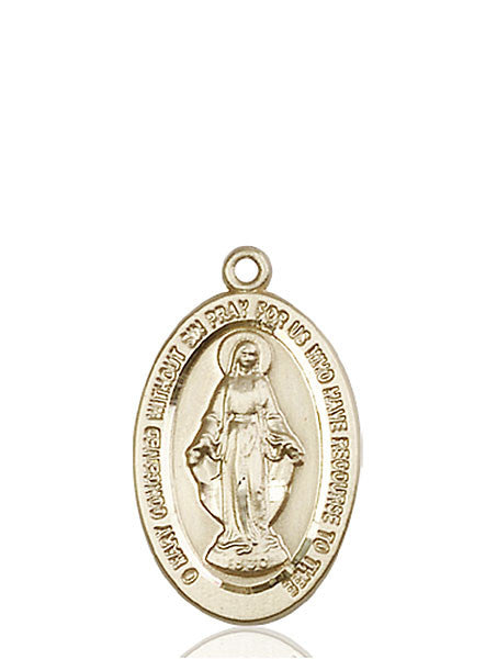 14kt Gold Miraculous Medal