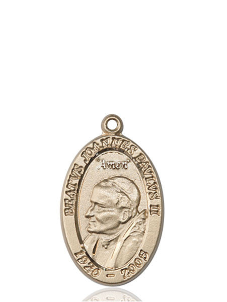 14kt Gold Pope John Paul II Medal