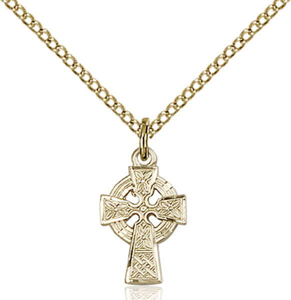 Gold Filled Celtic Cross Pendant