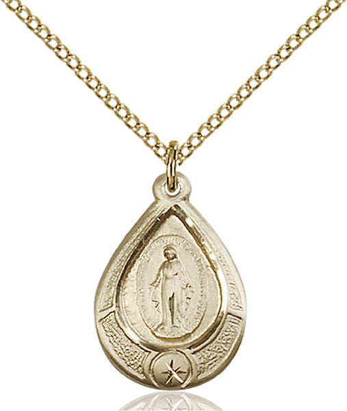 Gold Filled Miraculous Pendant