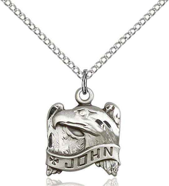 Sterling Silver St. John Pendant