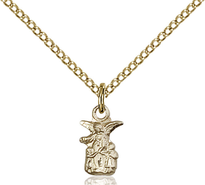 Gold Filled Littlest Angel Pendant