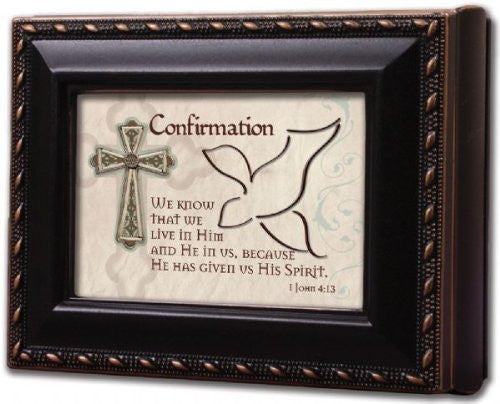 Confirmation Keepsake Box - Black