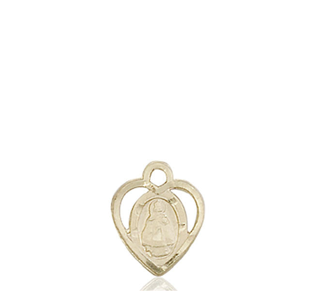 14kt Gold Infant Medal