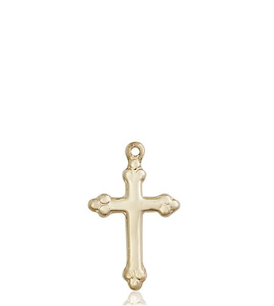 14kt Gold Cross Medal